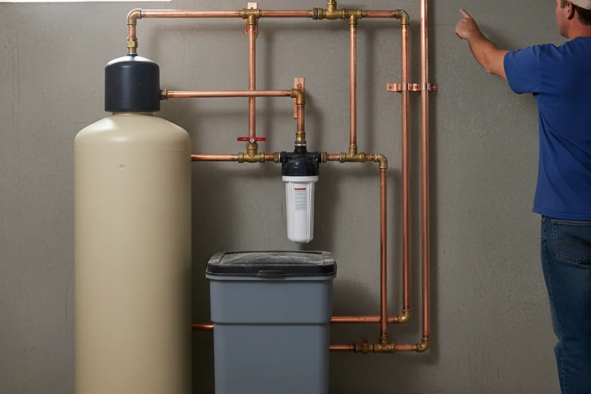 Whole-house water treatment system installed in Rayne